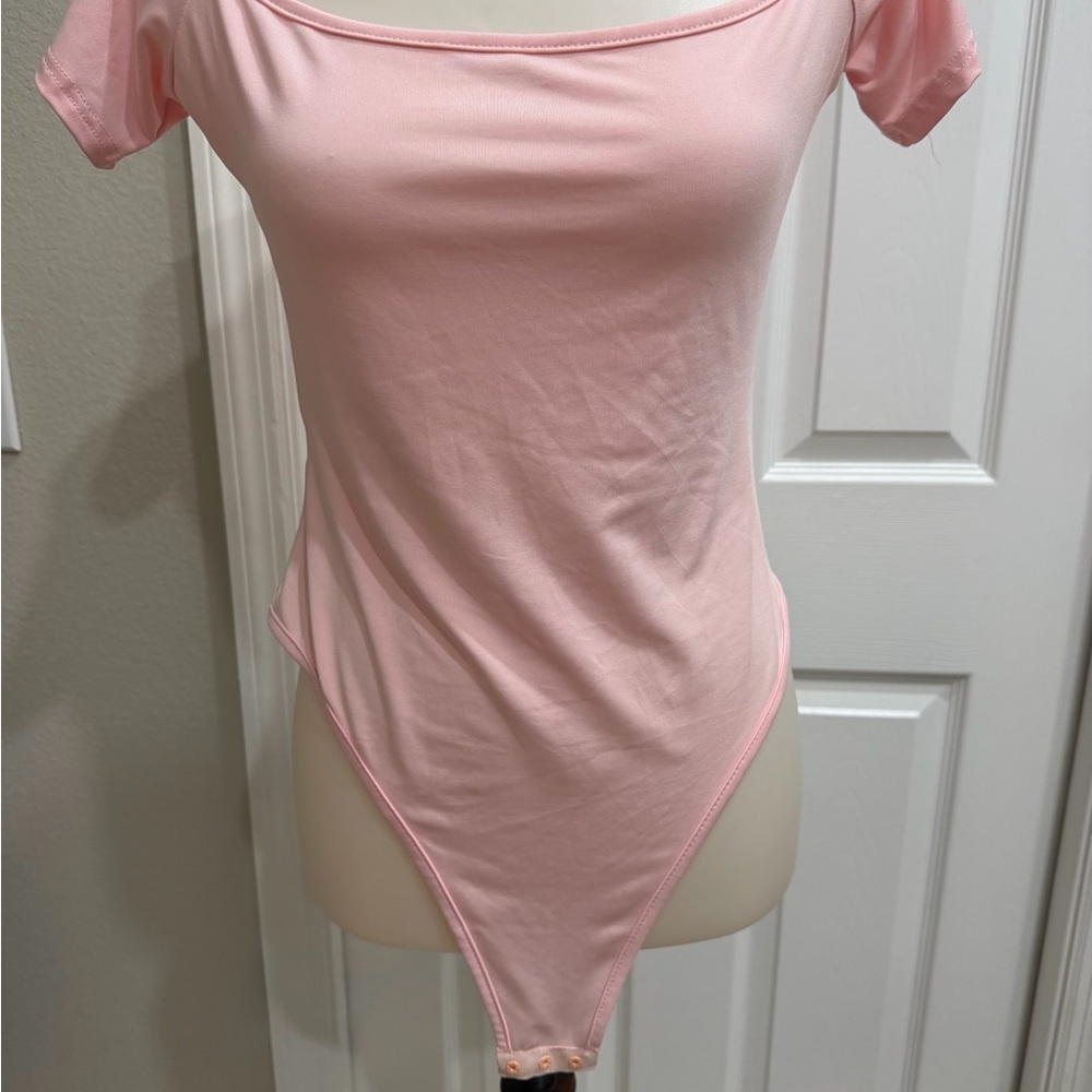 Amazon Light Pink Women's Bodysuit
